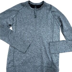 lululemon athletica Men's Gray Crewneck Sweater